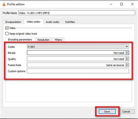 how to compress video file size in vlc