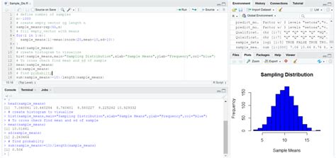 how to compute sample mean in r