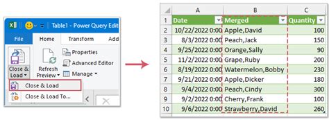 how to concatenate two number columns in power query