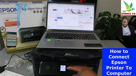 how to connect a epson printer to a computer wirelessly