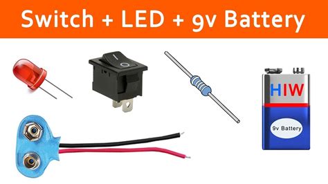 how to connect a light switch to a battery