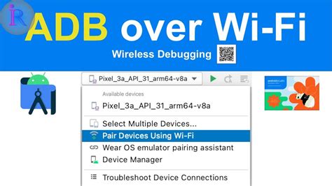 how to connect adb in android studio