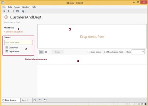 how to connect an excel file to tableau
