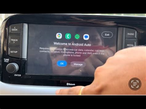 how to connect android auto in grand i10
