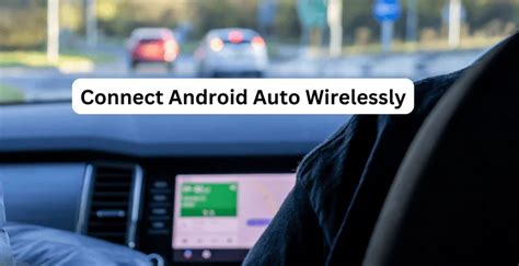 how to connect android auto to car without usb