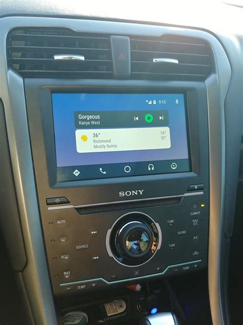 how to connect android auto to ford without usb