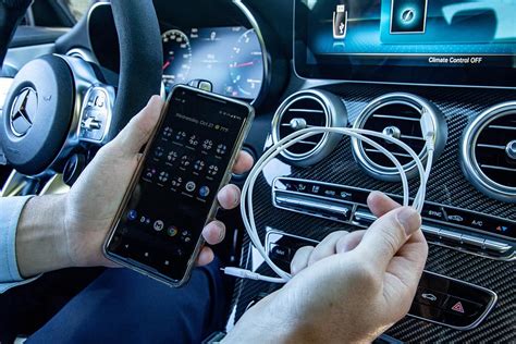 how to connect android auto usb
