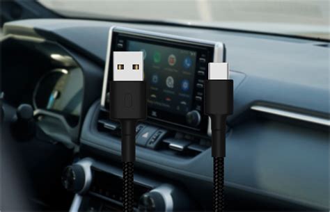 how to connect android auto via usb cable