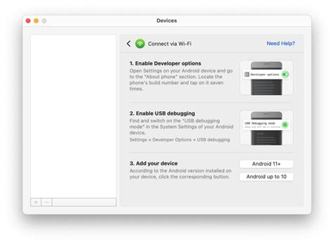 how to connect android phone to mac wirelessly
