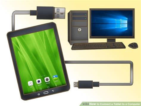 how to connect android tablet to pc