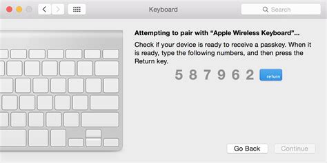 how to connect apple keyboard to windows asking for pin