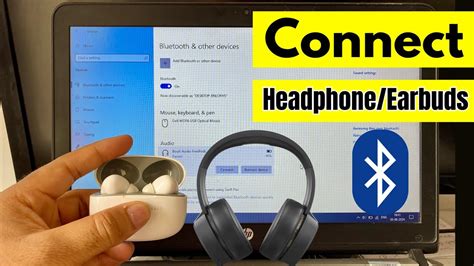 how to connect bluetooth earbuds to hp computer
