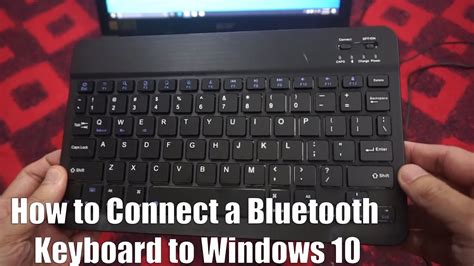 how to connect bluetooth keyboard to windows