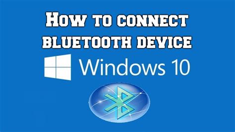 how to connect bluetooth to windows