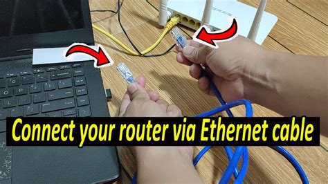 how to connect computer to internet via ethernet