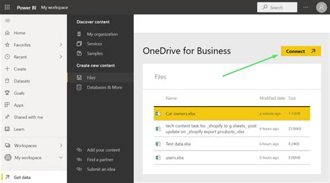 how to connect excel in power bi