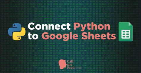 how to connect google sheets to python