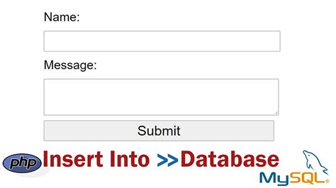 how to connect html form to database