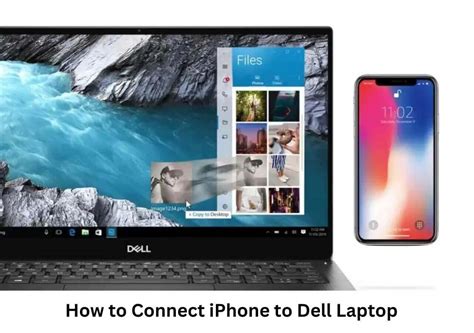 how to connect iphone to dell computer screen