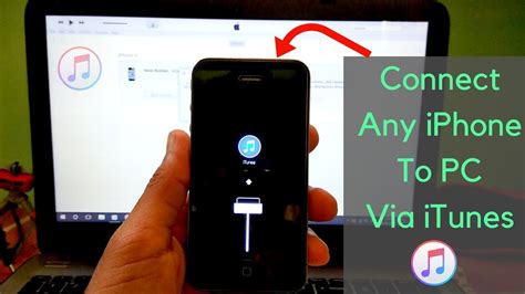 how to connect iphone to pc through itunes