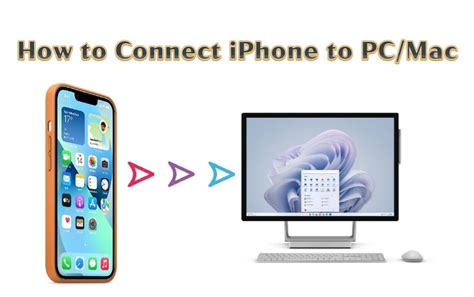 how to connect iphone to pc without screen