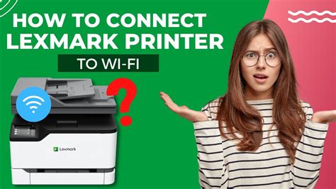 how to connect lexmark printer to computer wirelessly