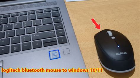 how to connect logitech bluetooth mouse to pc