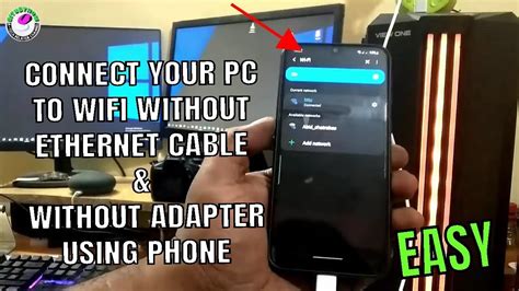 how to connect pc to internet without ethernet or wifi