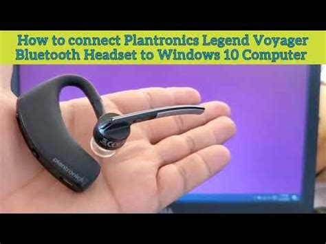 how to connect plantronics headset to computer windows 10