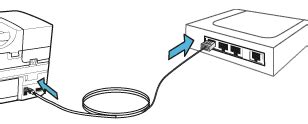 how to connect printer to pc using ethernet cable