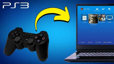 how to connect ps3 controller to laptop