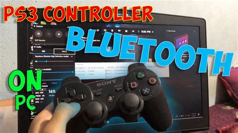 how to connect ps3 dualshock 3 controller to pc via bluetooth