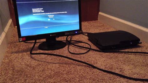 how to connect ps3 to computer monitor