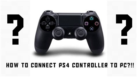 how to connect ps4 controller to pc without wire