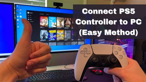 how to connect ps5 controller to pc wireless
