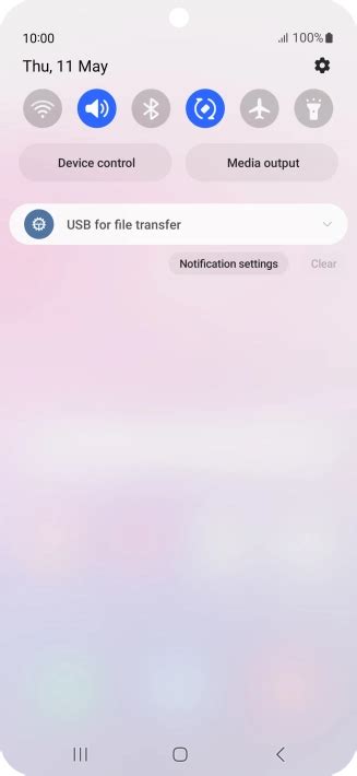 how to connect samsung a54 to pc for file transfer