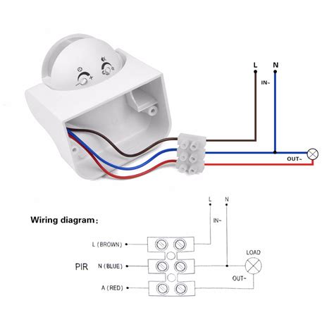 how to connect sensor lights
