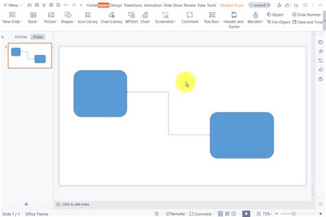 how to connect shapes in powerpoint