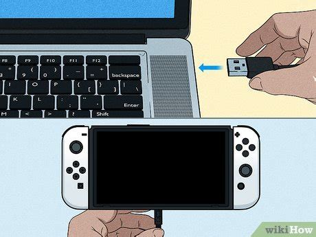how to connect switch to pc with usb