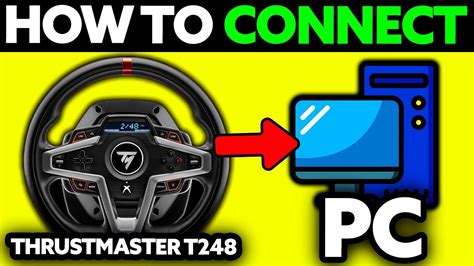 how to connect thrustmaster 458 to pc