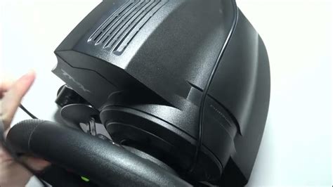 how to connect thrustmaster tmx force feedback to pc