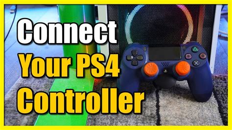 how to connect two ps4 controllers to pc