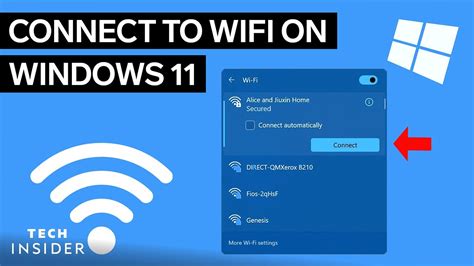 how to connect wifi automatically in windows 11