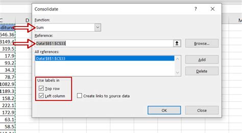 how to consolidate data from multiple rows in excel