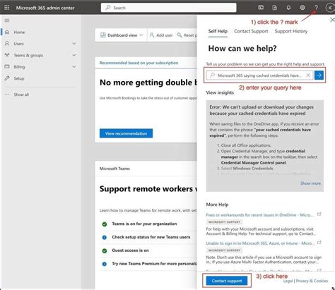 how to contact microsoft 365 support by email