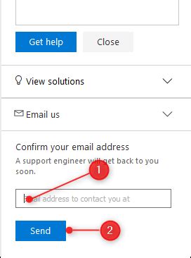 how to contact microsoft support for email recovery