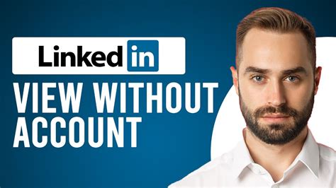 how to contact someone on linkedin without an account