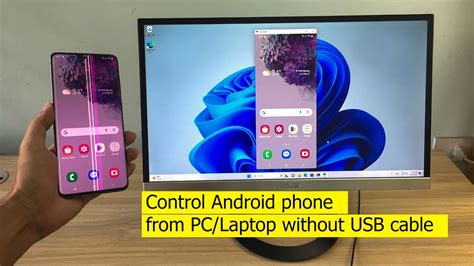 how to control android phone from pc