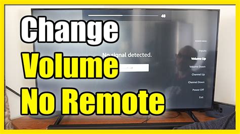 how to control volume on fire tv app without remote