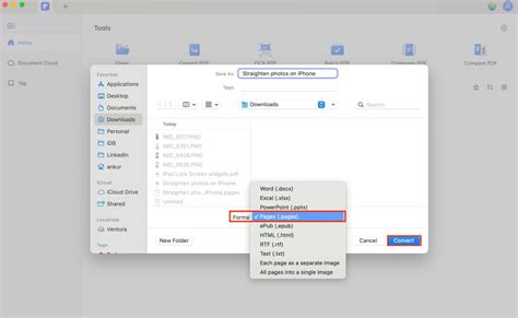 how to convert apple notes to pdf on mac
